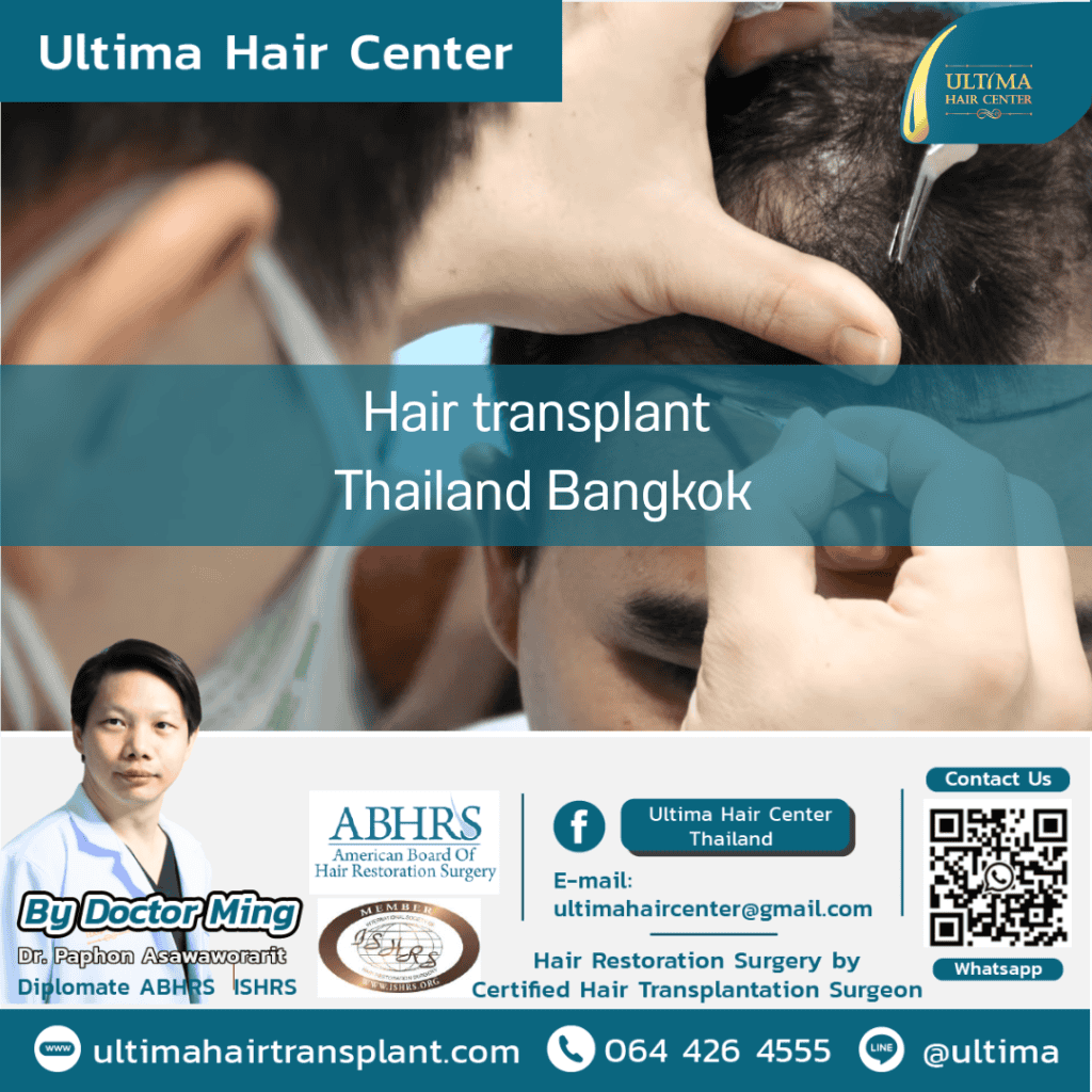 Hair transplant Thailand Bangkok
