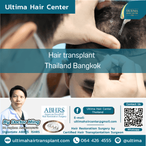 Hair transplant Thailand Bangkok