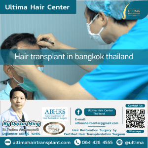 Hair transplant in bangkok thailand