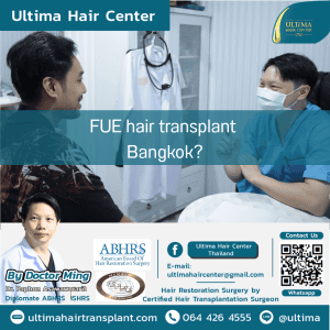 FUE hair transplant Bangkok