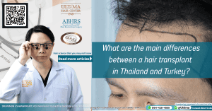 What are the main differences between hair transplant in Thailand and Turkey