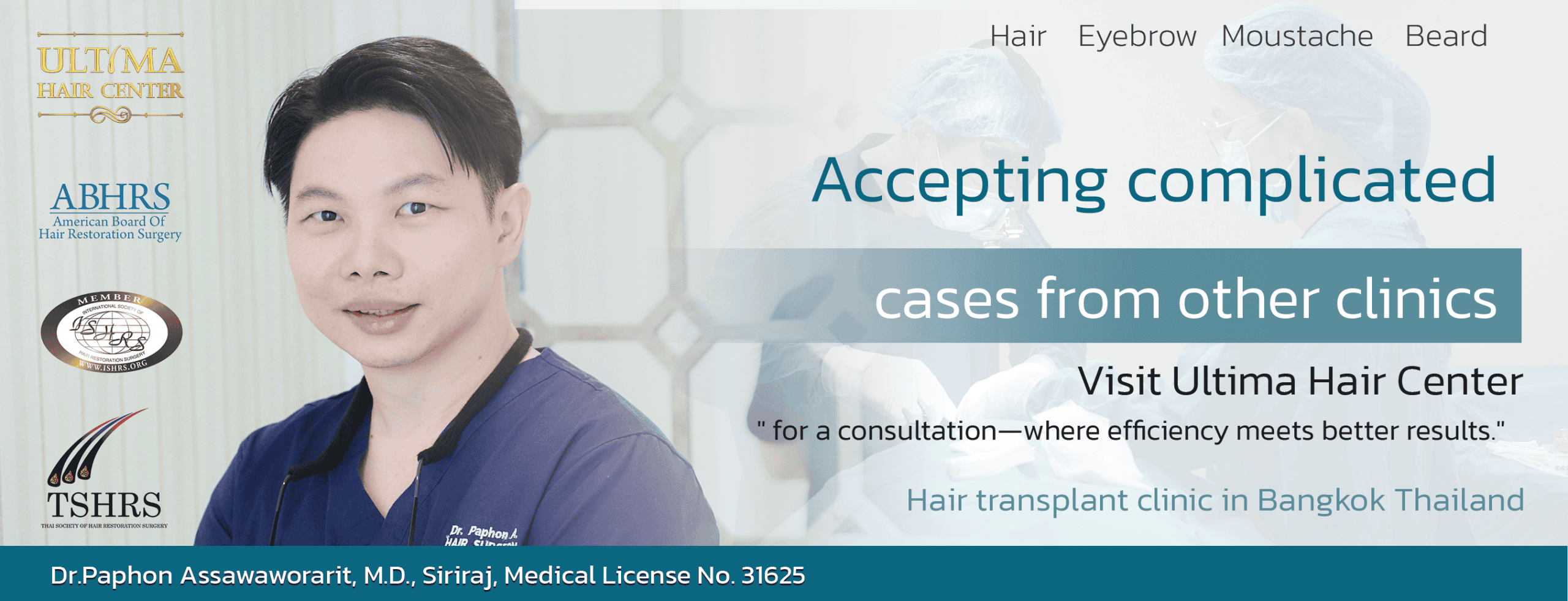 hair transplant clinic thailand